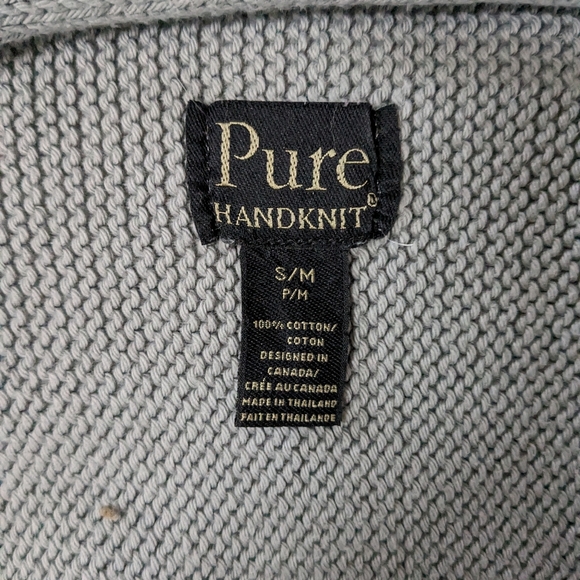 Pure Handknit Open Front Vest - Picture 5 of 5